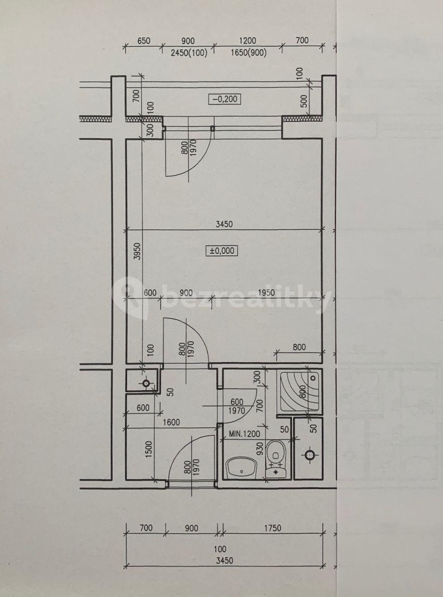 Studio flat to rent, 22 m², Jedovnická, Brno, Jihomoravský Region