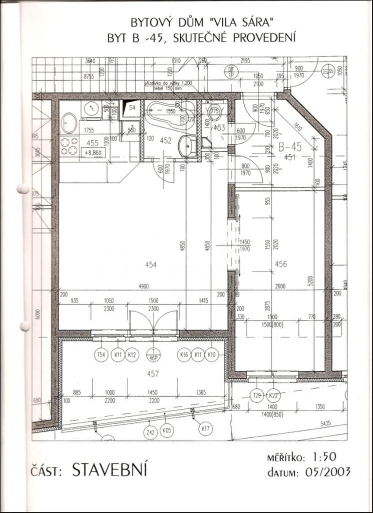 1 bedroom with open-plan kitchen flat to rent, 55 m², Krejčího, Prague, Prague