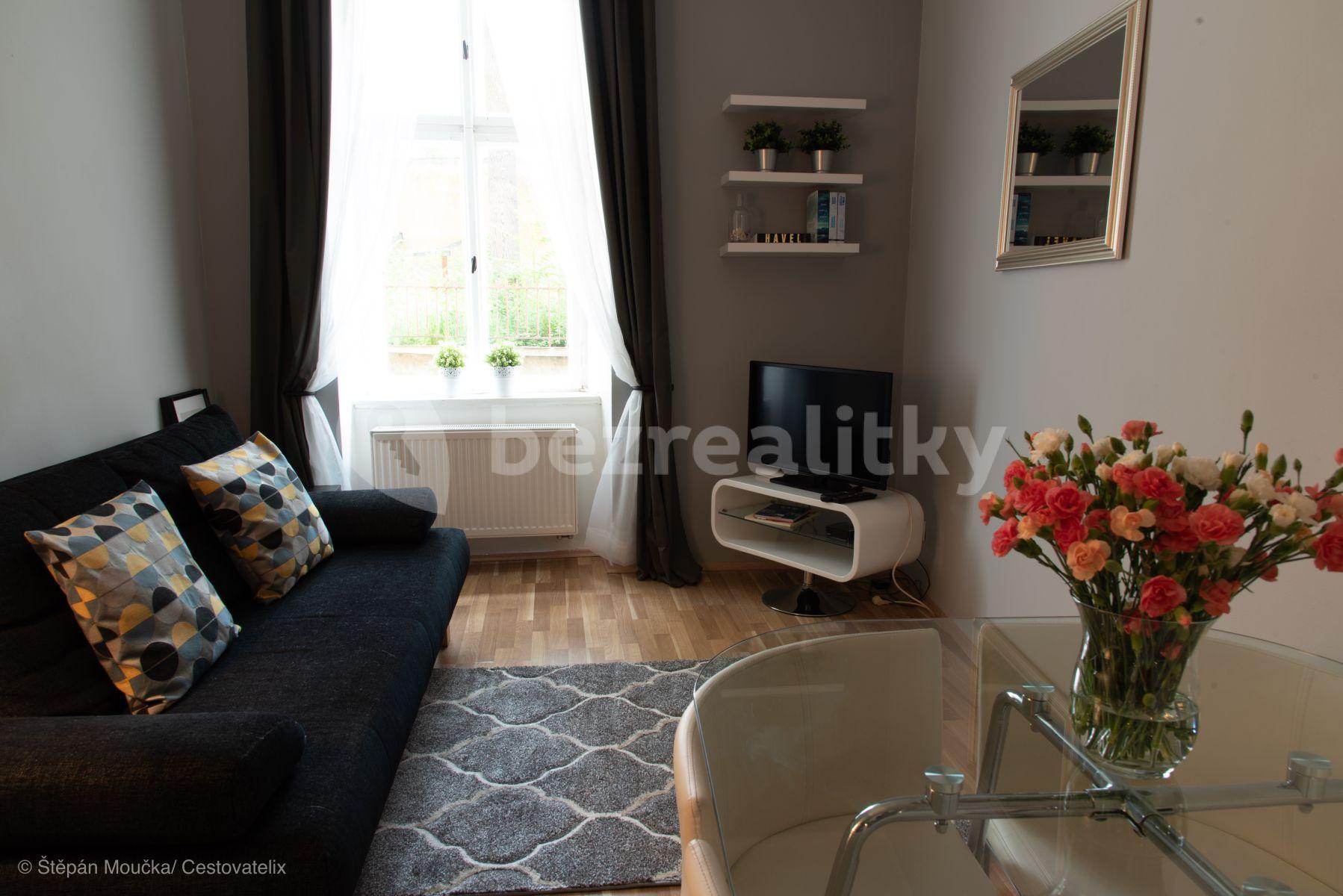 1 bedroom with open-plan kitchen flat to rent, 35 m², Varšavská, Prague, Prague