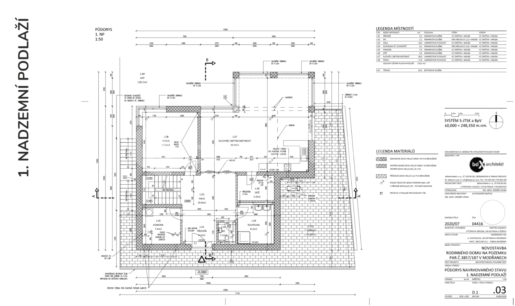 house for sale, 360 m², Dostálova, Prague, Prague