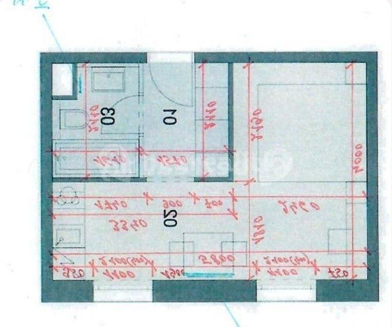 Studio flat for sale, 23 m², Poděbradská, Prague, Prague