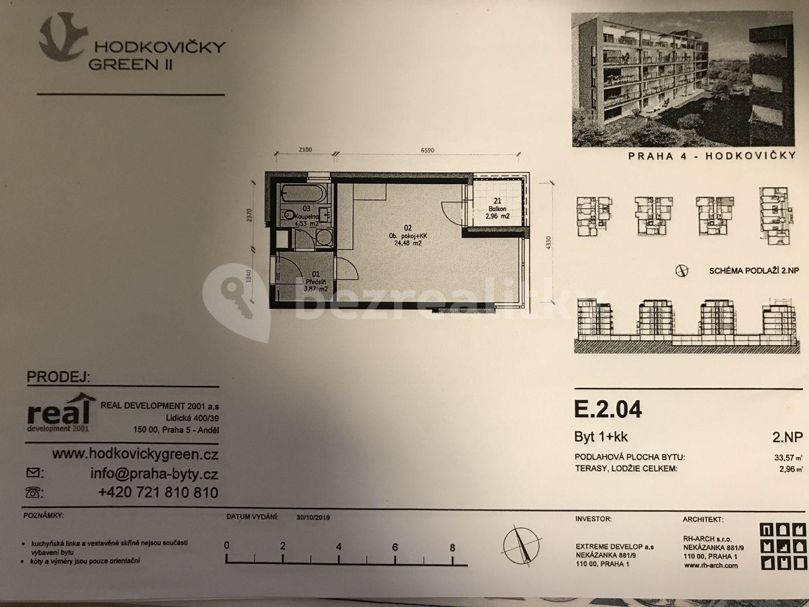 Studio flat to rent, 33 m², Šífařská, Prague, Prague