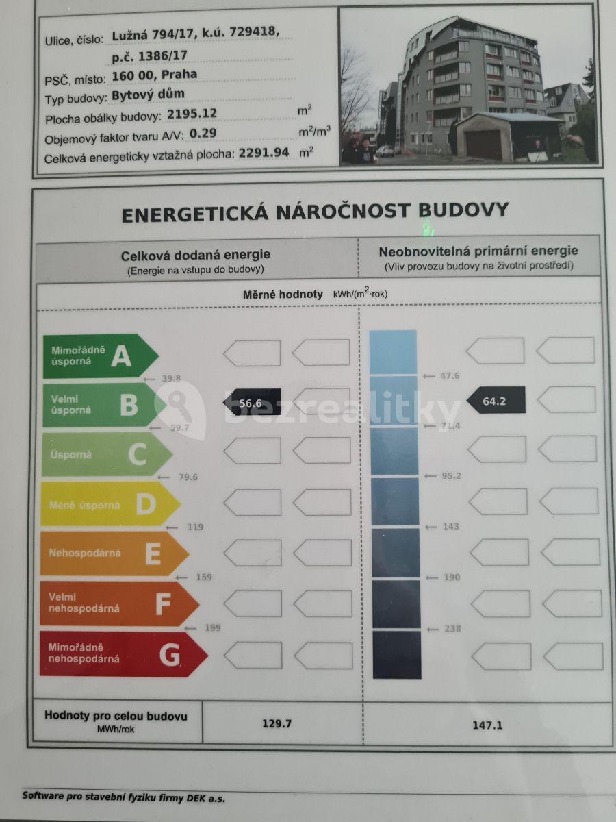 1 bedroom with open-plan kitchen flat to rent, 71 m², Lužná, Prague, Prague