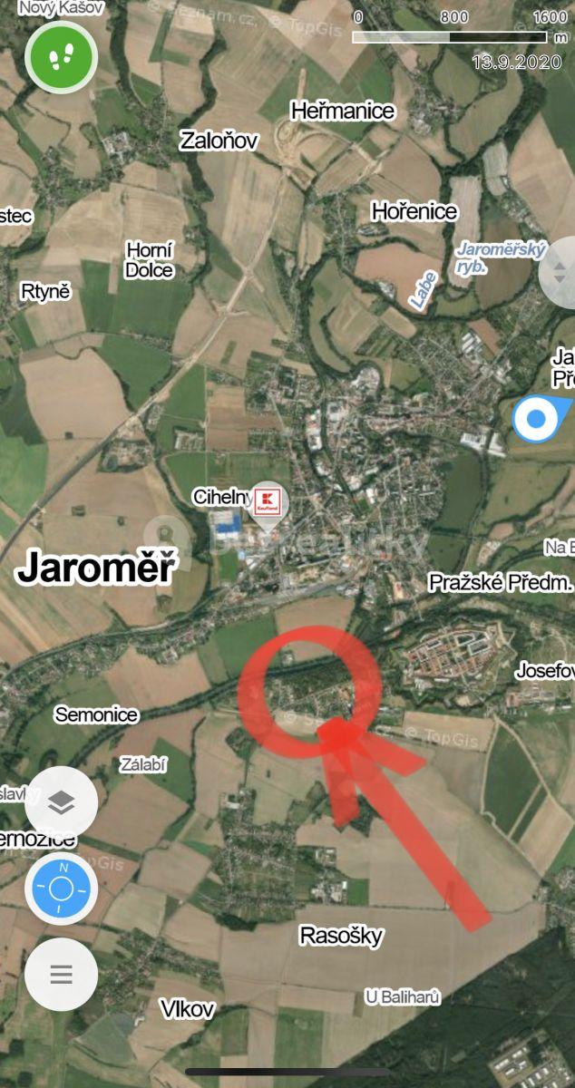 plot for sale, 1,171 m², Příčná, Jaroměř, Královéhradecký Region