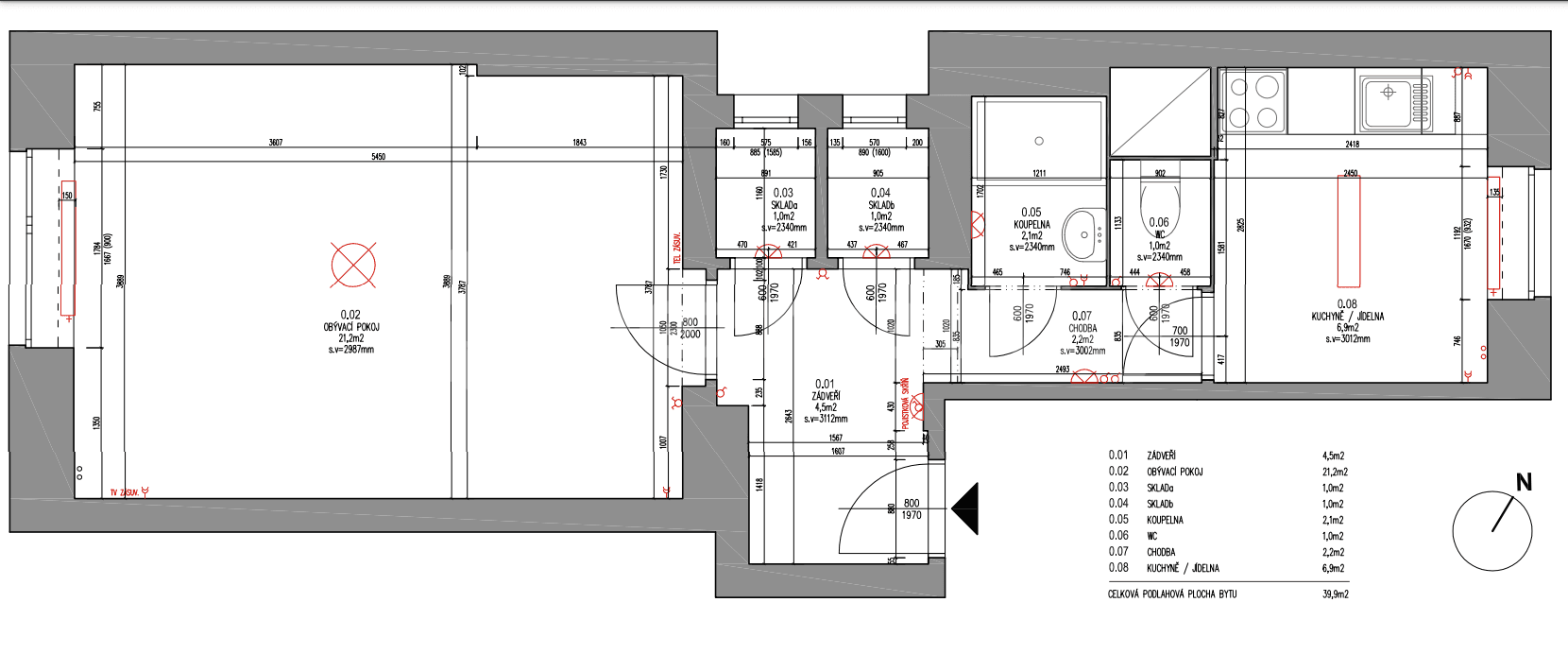 1 bedroom flat for sale, 40 m², Foersterova, Karlovy Vary, Karlovarský Region