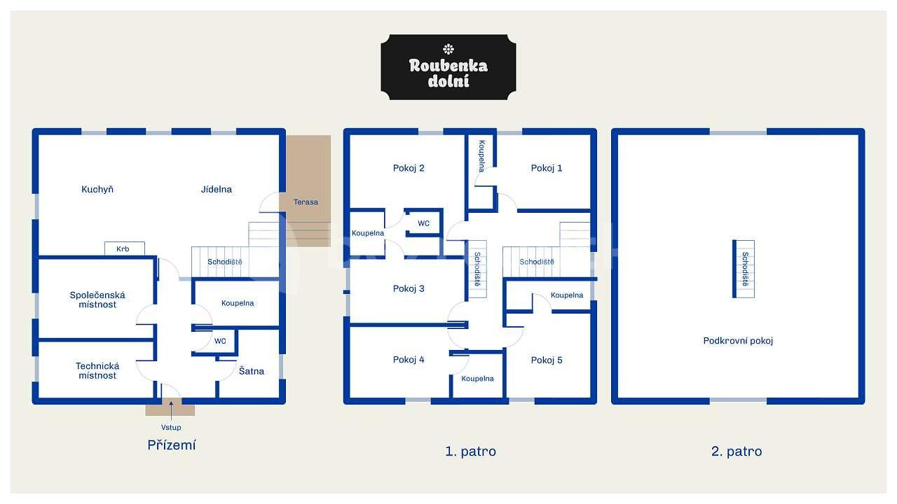 recreational property to rent, 0 m², Velké Karlovice, Zlínský Region