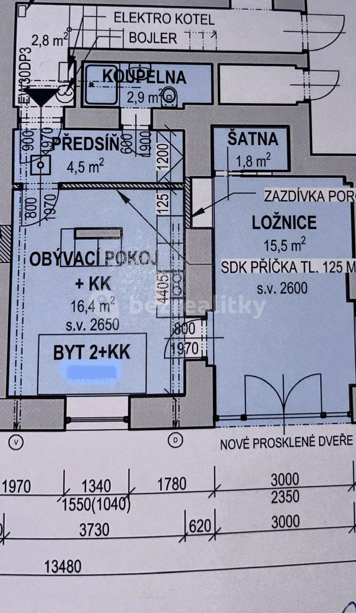 1 bedroom with open-plan kitchen flat to rent, 48 m², Zlínská, Liberec, Liberecký Region