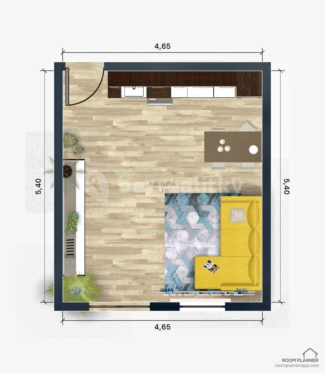 1 bedroom with open-plan kitchen flat to rent, 78 m², Jiráskova, Milevsko, Jihočeský Region