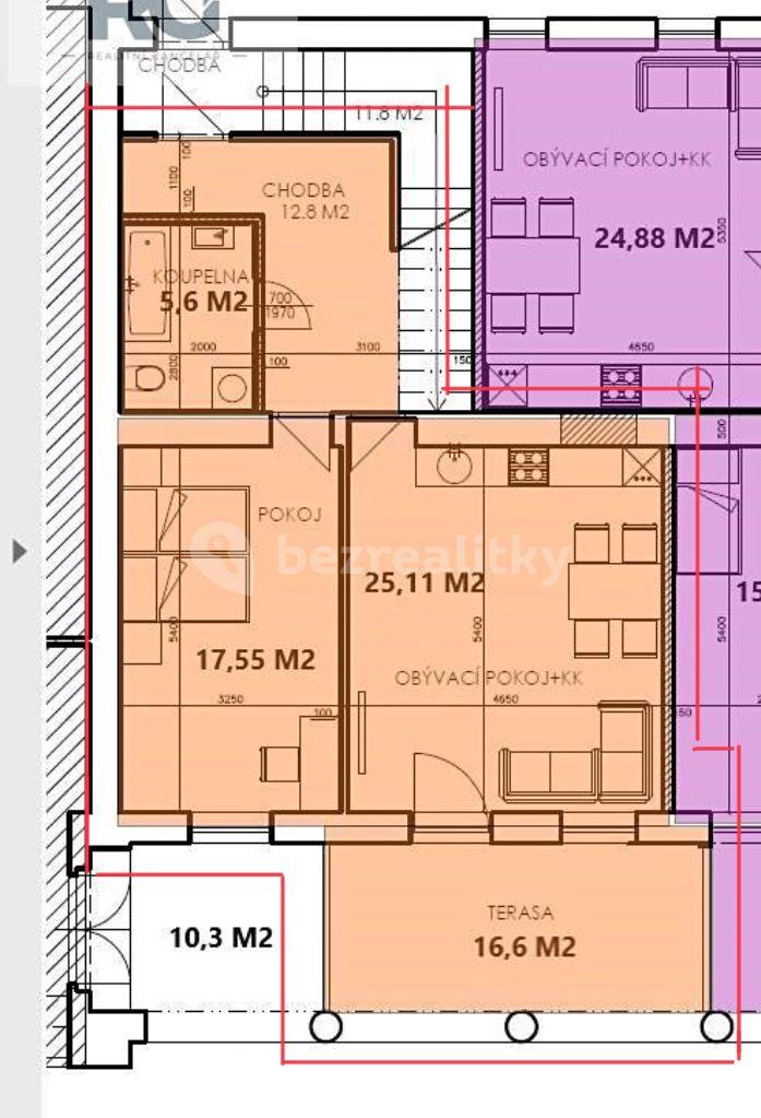 1 bedroom with open-plan kitchen flat to rent, 78 m², Jiráskova, Milevsko, Jihočeský Region