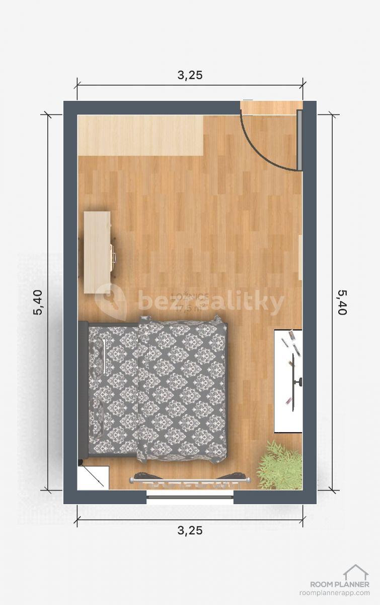 1 bedroom with open-plan kitchen flat to rent, 78 m², Jiráskova, Milevsko, Jihočeský Region