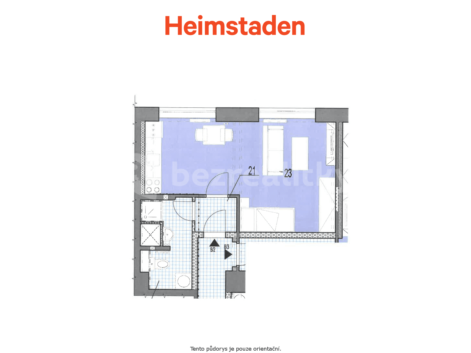 Studio flat to rent, 29 m², tř. Osvobození, Karviná, Moravskoslezský Region