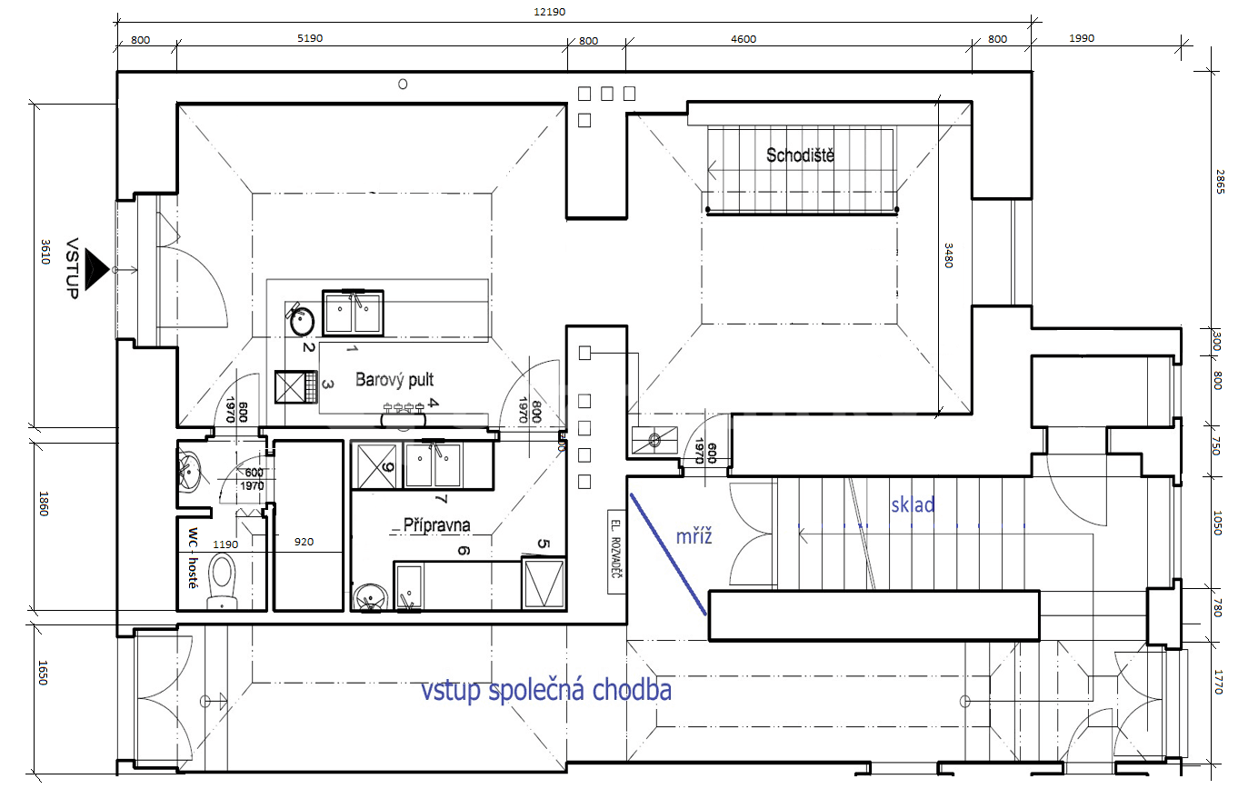 non-residential property to rent, 100 m², Štítného, Prague, Prague