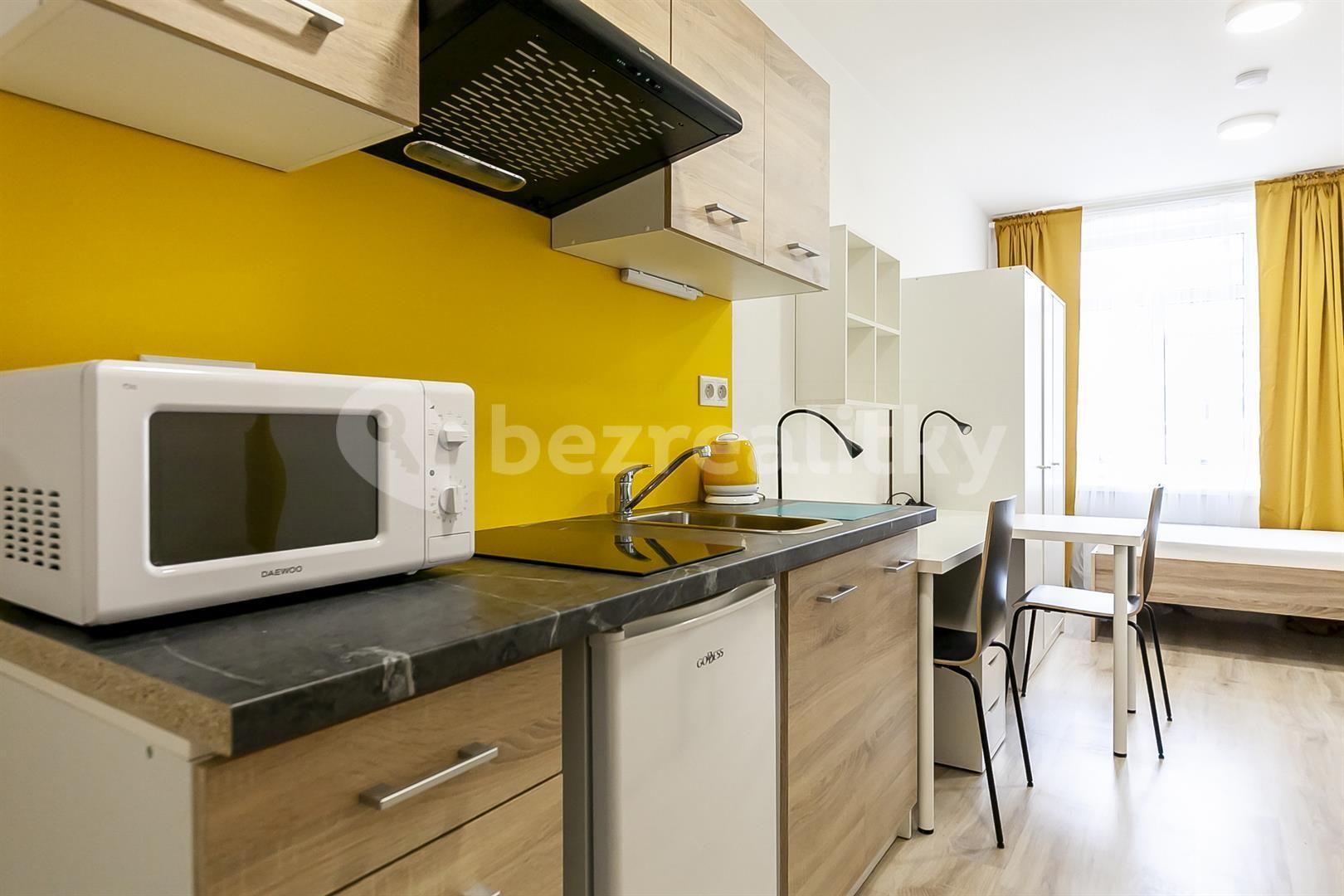 Studio flat to rent, 17 m², Hybešova, Brno, Jihomoravský Region