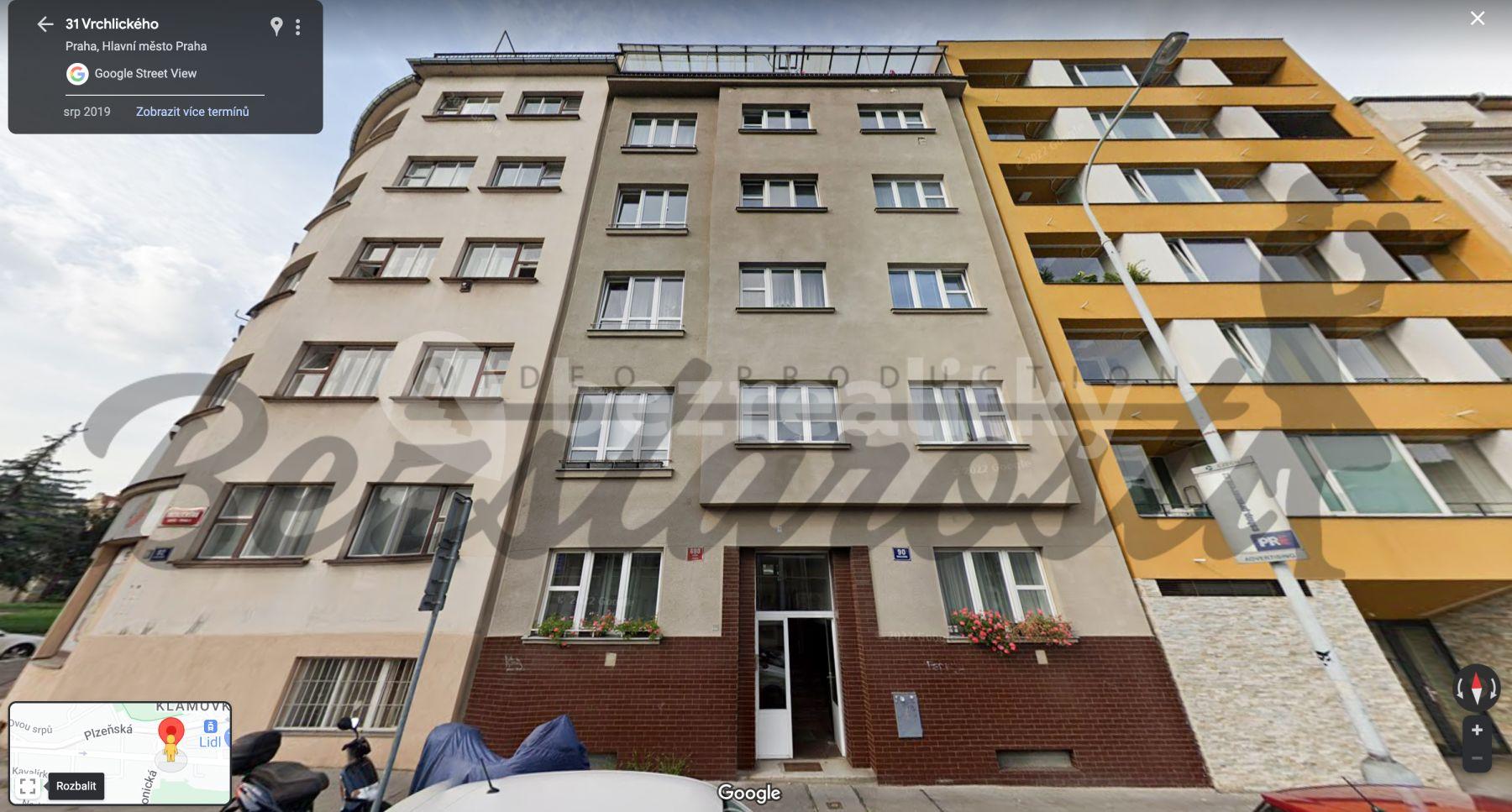 1 bedroom flat to rent, 34 m², Vrchlického, Prague, Prague