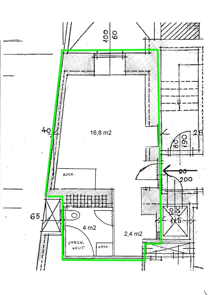 Studio flat to rent, 23 m², Přístavní, Prague, Prague