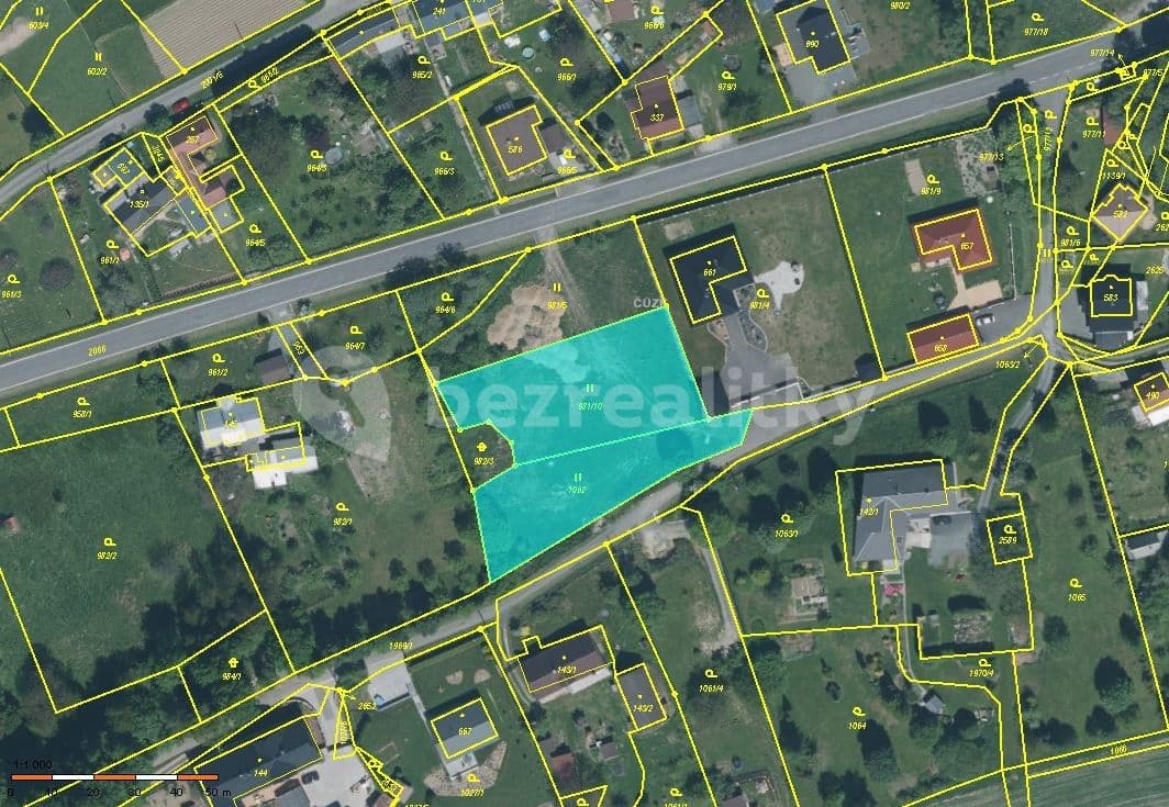 plot for sale, 2,481 m², Brantice, Moravskoslezský Region