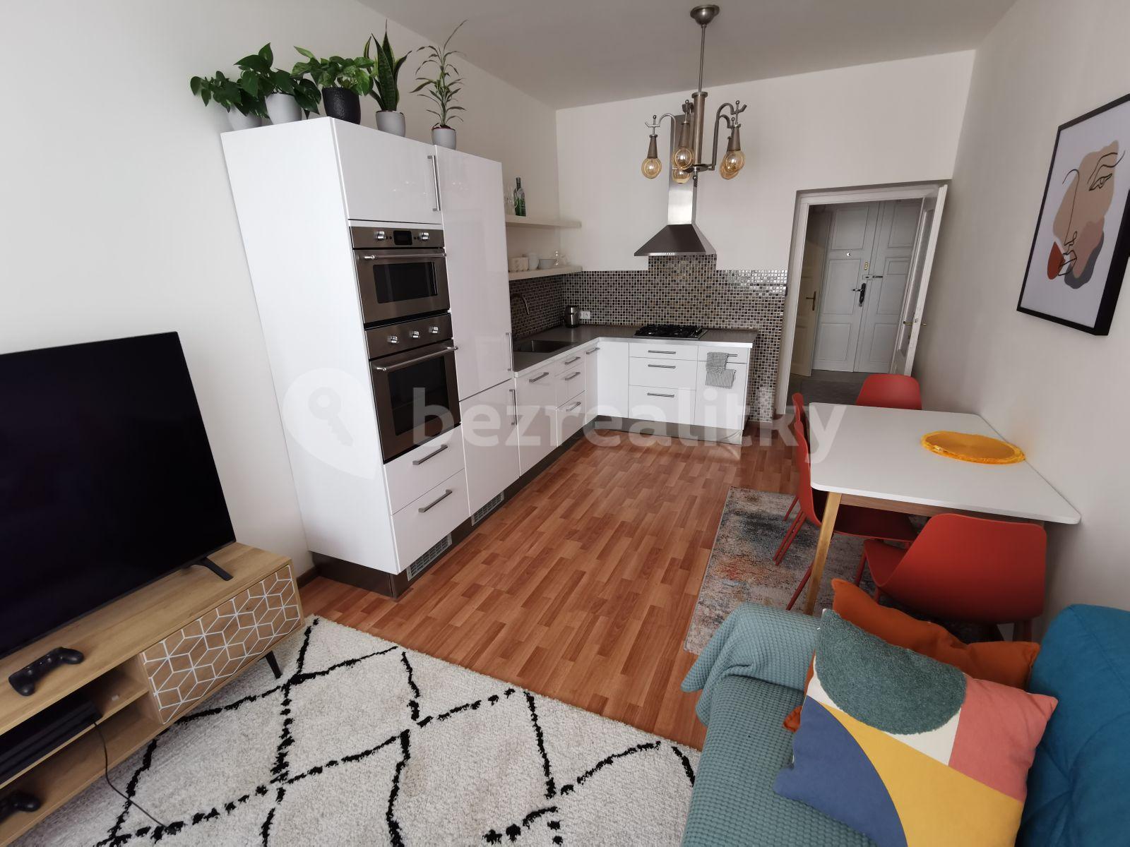 1 bedroom with open-plan kitchen flat to rent, 55 m², Polská, Prague, Prague