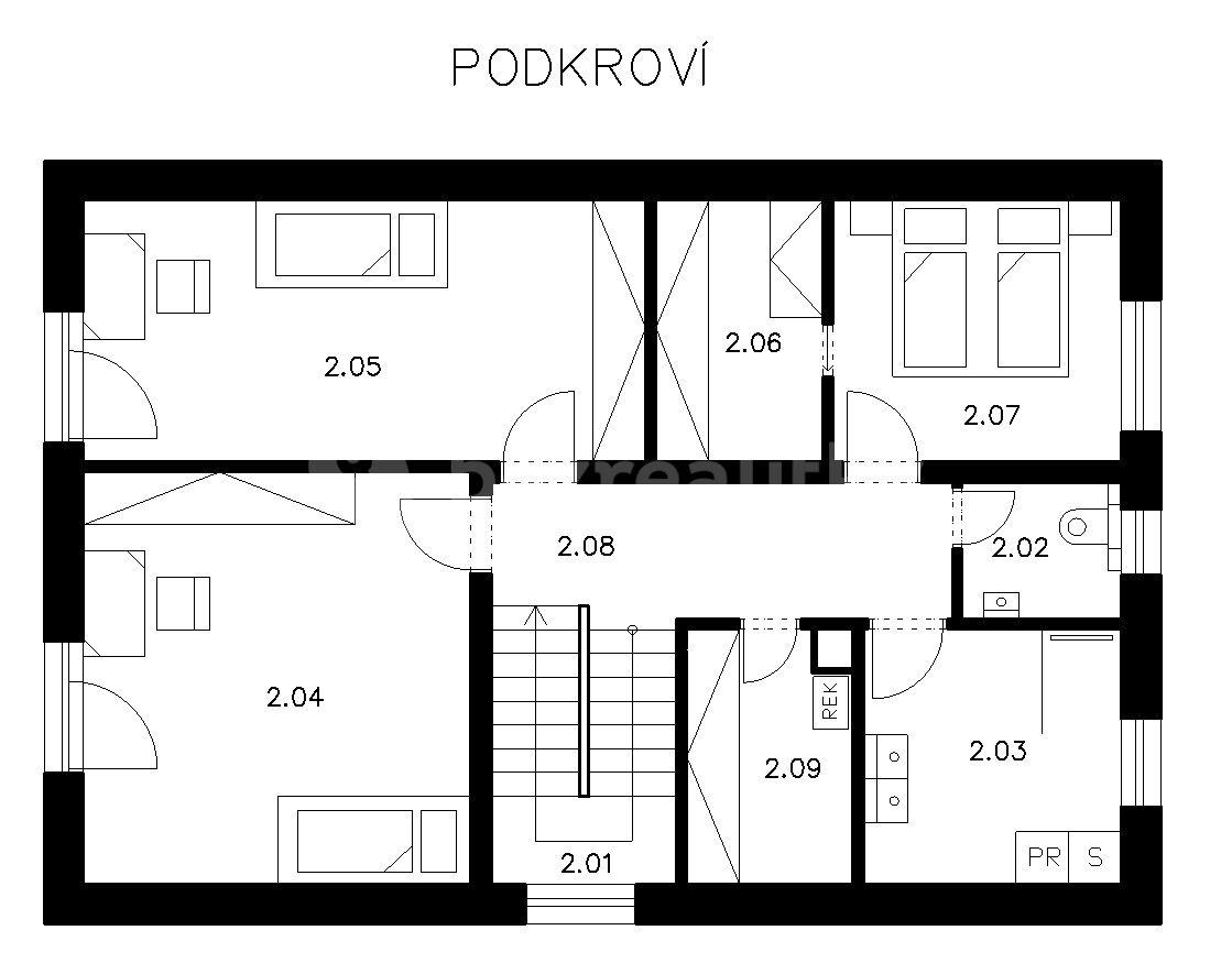 house to rent, 168 m², Stromová, Všestary, Středočeský Region