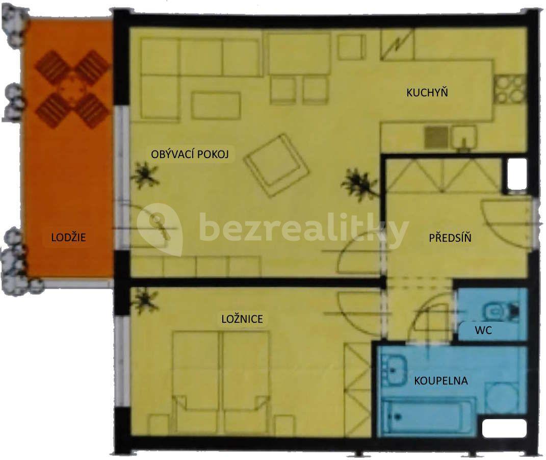 1 bedroom with open-plan kitchen flat to rent, 53 m², Jurkovičova, Prague, Prague