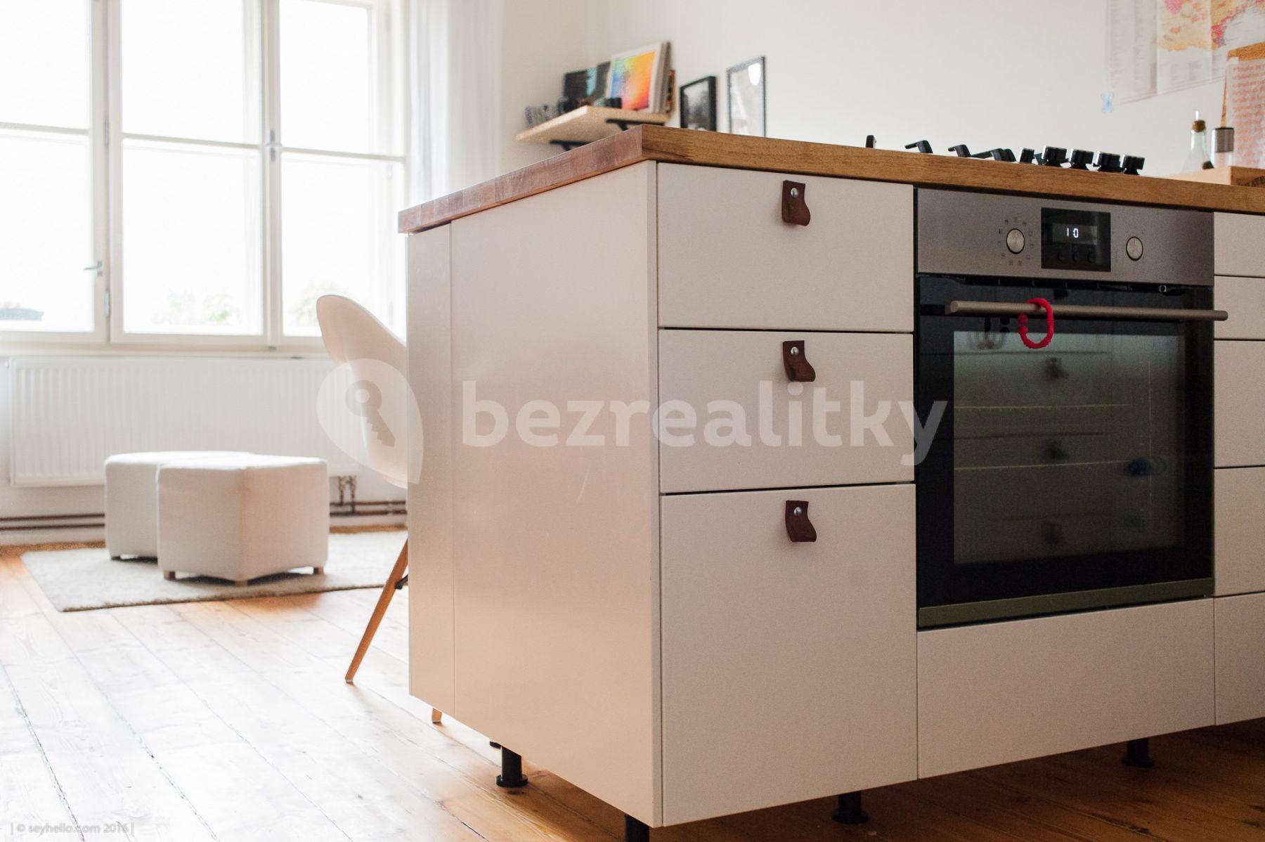 2 bedroom with open-plan kitchen flat to rent, 69 m², Rooseveltova, Prague, Prague