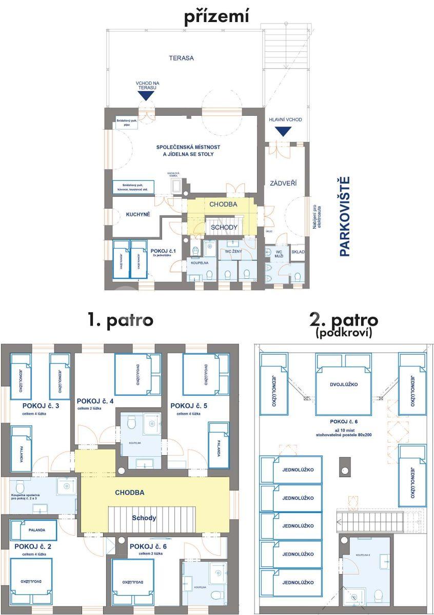 recreational property to rent, 0 m², Kolová, Karlovarský Region