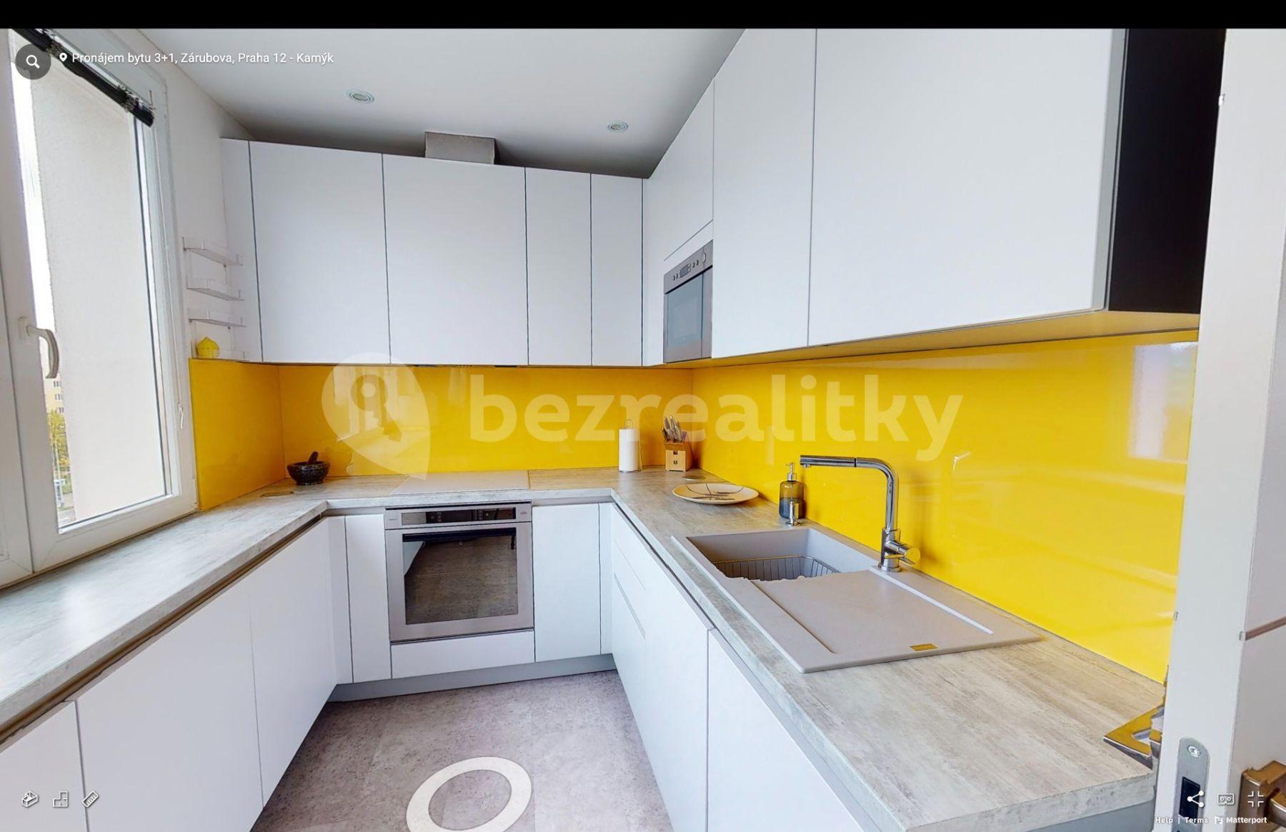 3 bedroom flat to rent, 83 m², Zárubova, Prague, Prague