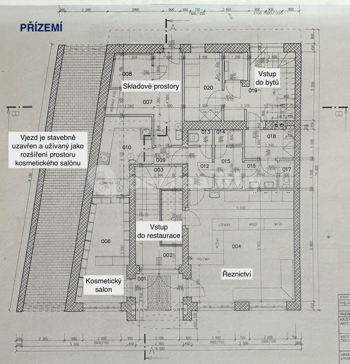 non-residential property for sale, 500 m², Veselská, Žďár nad Sázavou, Vysočina Region