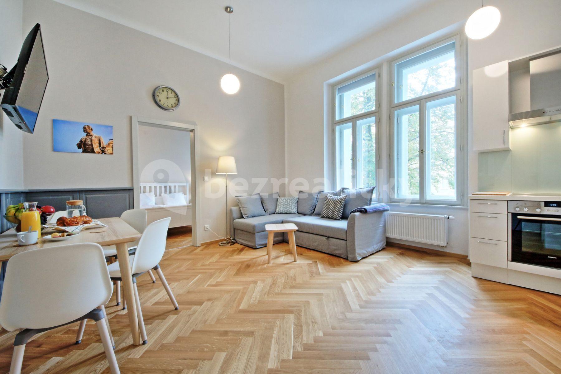 1 bedroom with open-plan kitchen flat to rent, 48 m², Balbínova, Prague, Prague