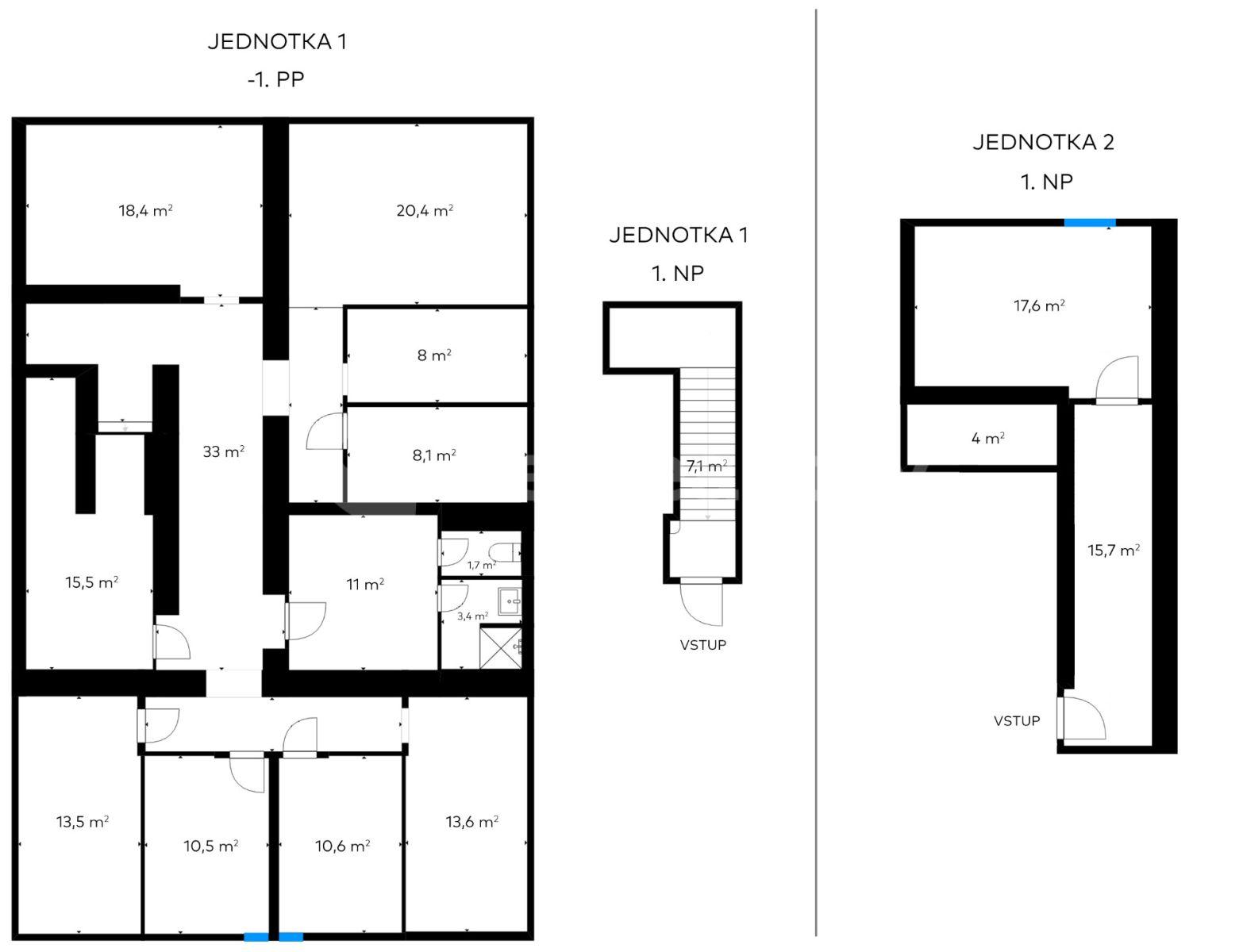 non-residential property for sale, 208 m², K Vodojemu, Prague, Prague