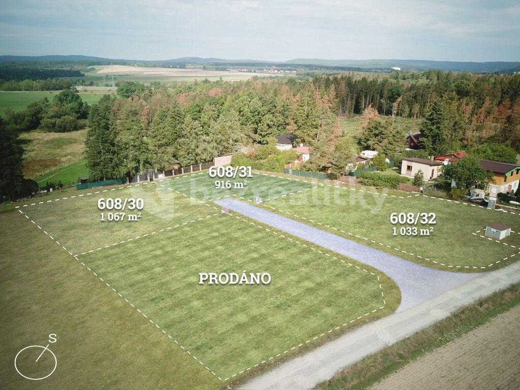 plot for sale, 1,067 m², Dobříš, Středočeský Region