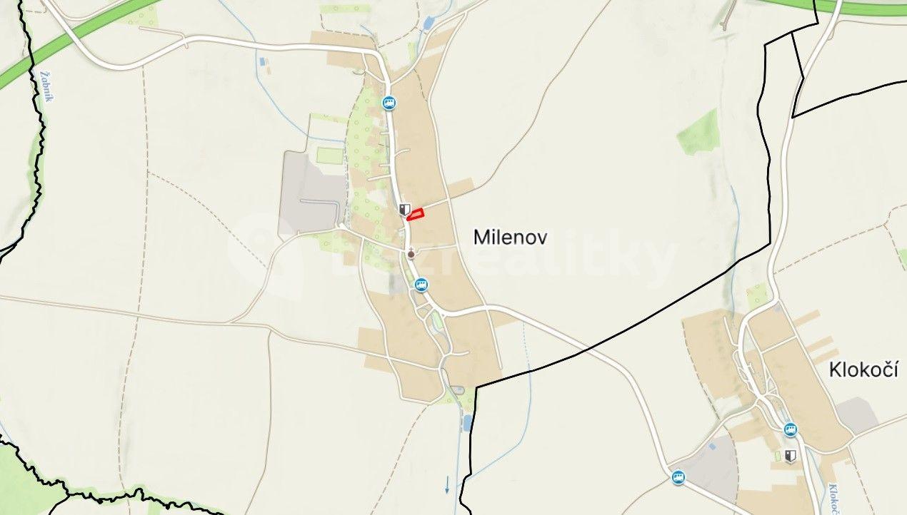 plot for sale, 1,015 m², Milenov, Olomoucký Region