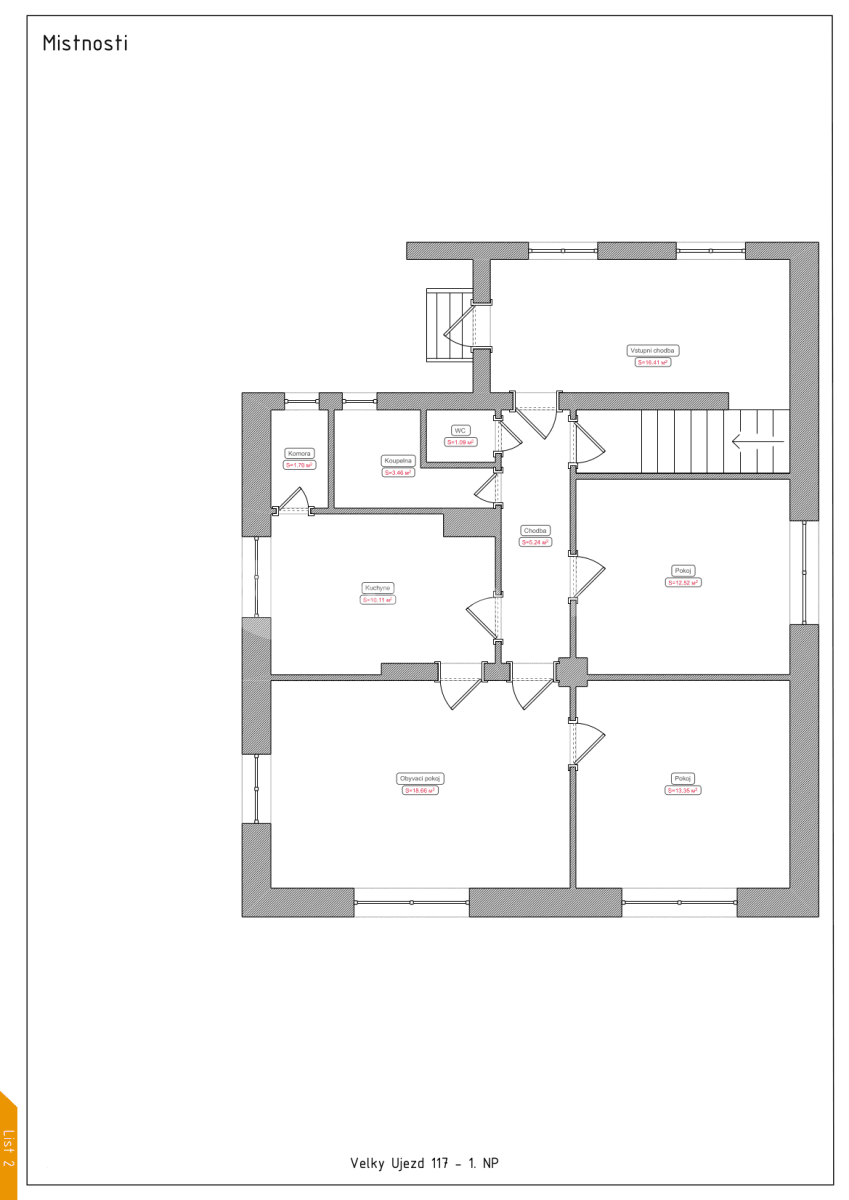 house for sale, 220 m², Chorušice, Středočeský Region