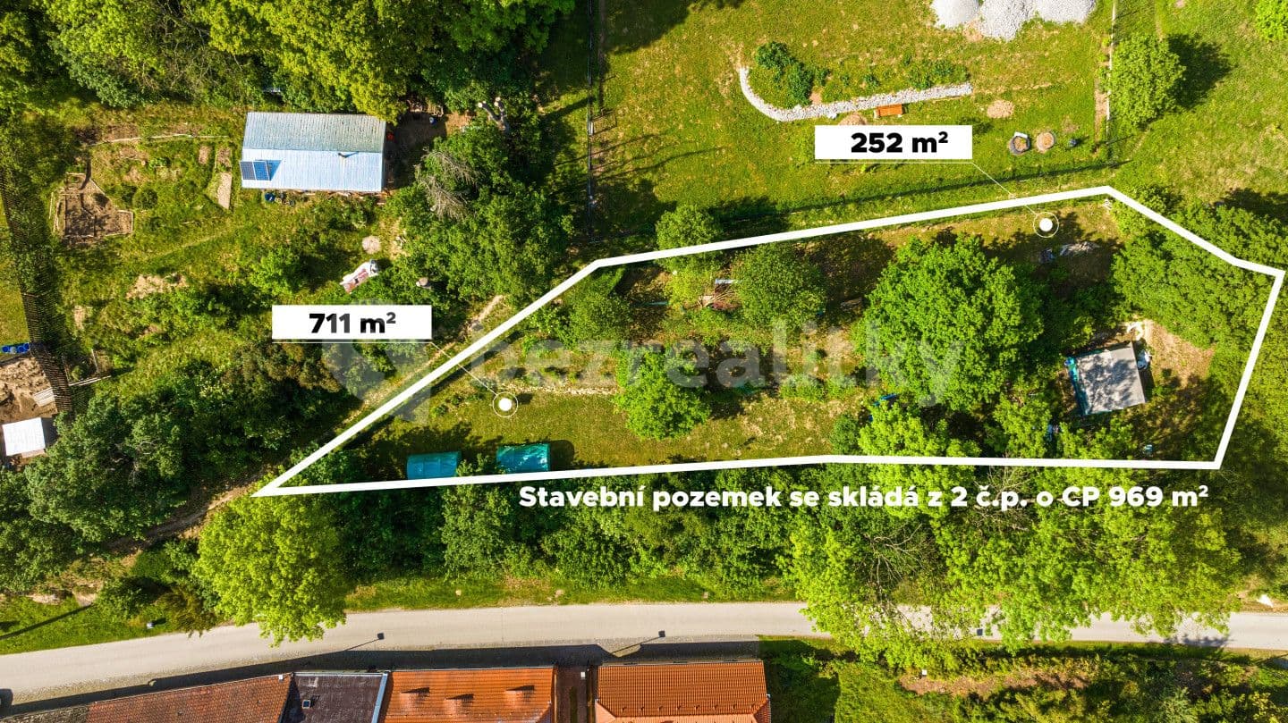 plot for sale, 969 m², Dubá, Liberecký Region