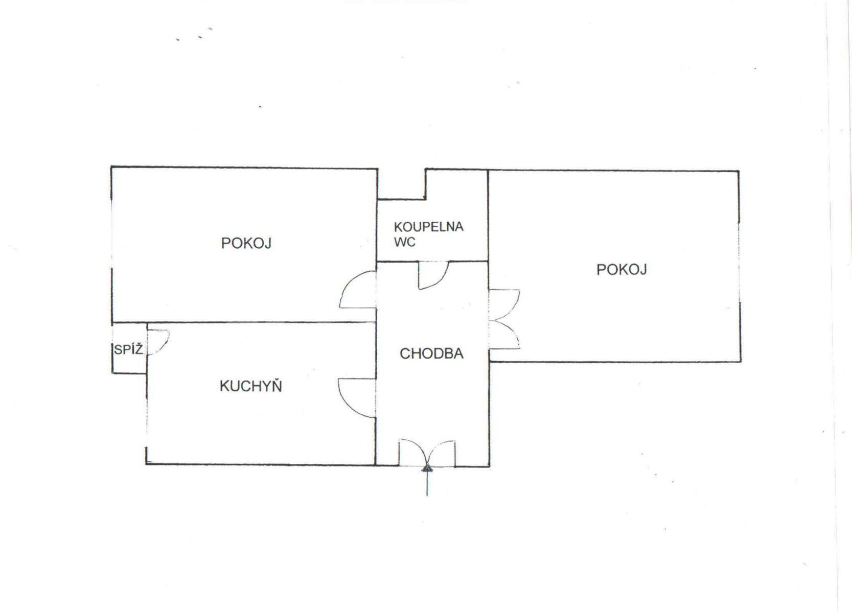 2 bedroom flat to rent, 82 m², Moravská, Prague, Prague