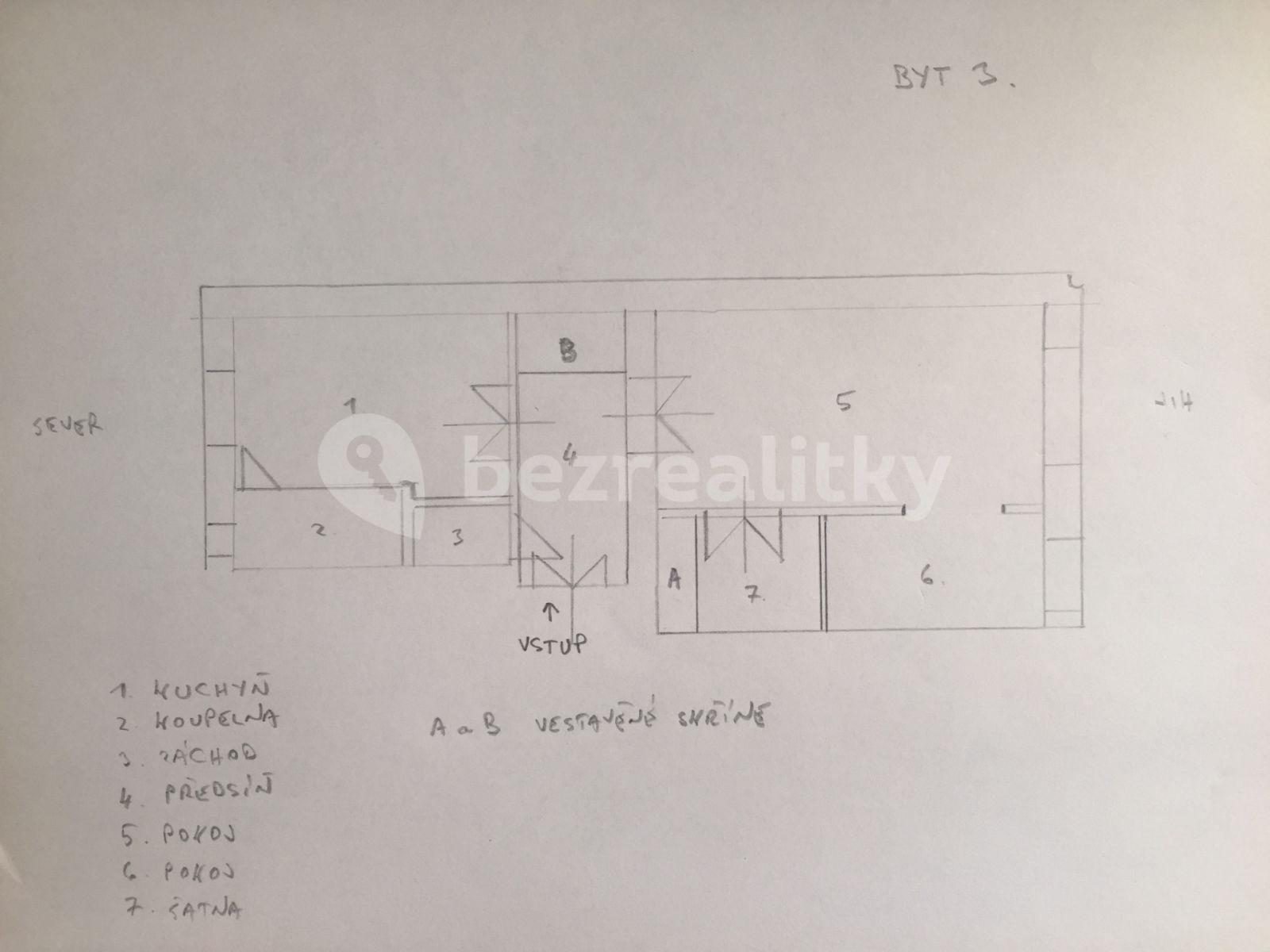 2 bedroom flat for sale, 51 m², Puklicova, České Budějovice, Jihočeský Region