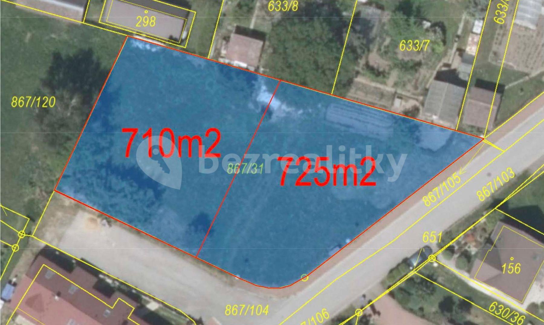 plot for sale, 710 m², Jičín, Královéhradecký Region