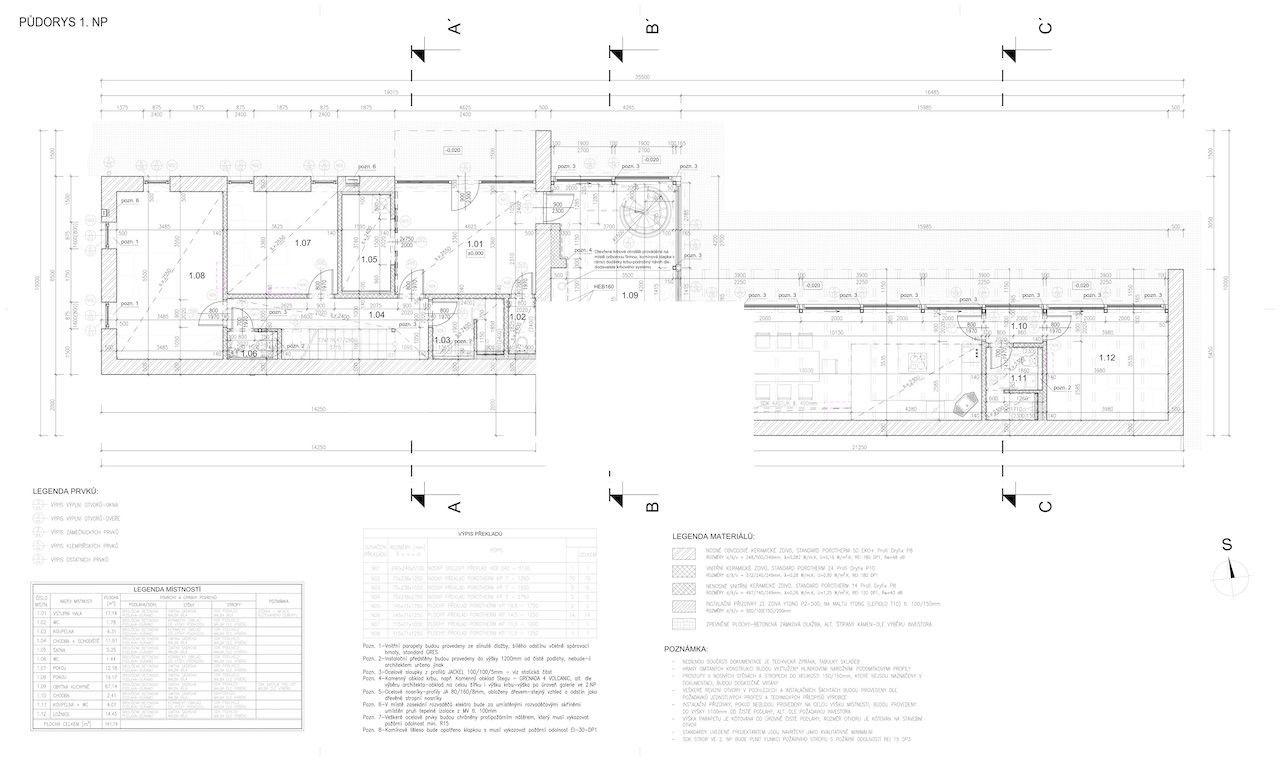 5 bedroom with open-plan kitchen flat to rent, 240 m², Černěves, Černěves, Ústecký Region