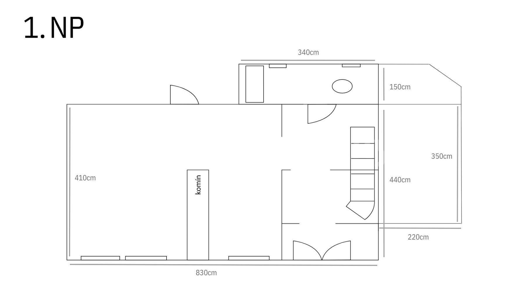 recreational property for sale, 447 m², Zlatá, Rataje nad Sázavou, Středočeský Region