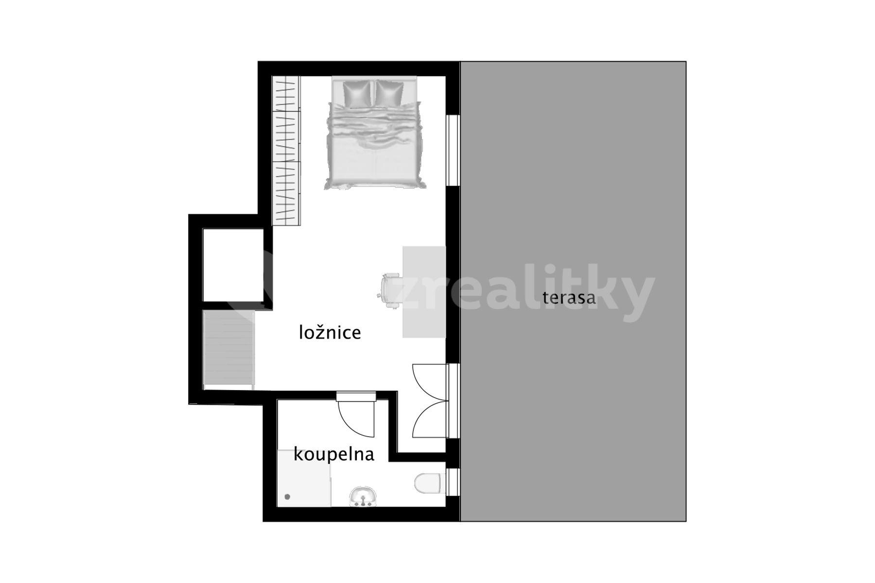 1 bedroom with open-plan kitchen flat for sale, 95 m², Štefánikova, Prague, Prague