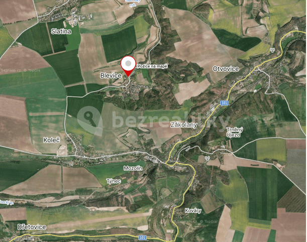 plot for sale, 1,000 m², Blevice, Středočeský Region