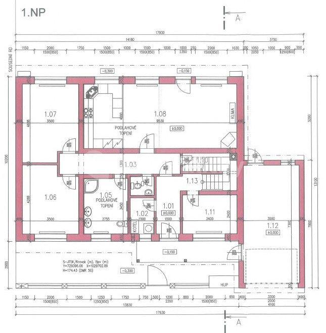 house for sale, 250 m², Husova, Kostelec nad Labem, Středočeský Region