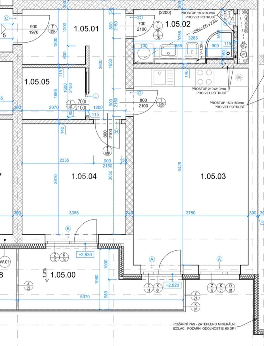 1 bedroom with open-plan kitchen flat for sale, 66 m², Kutná Hora, Středočeský Region