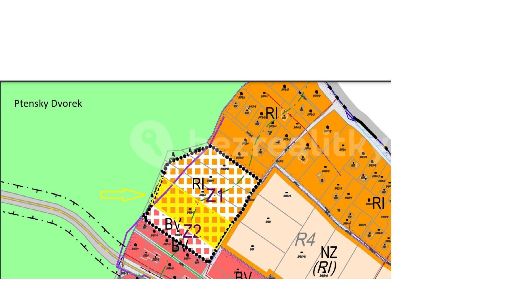 plot for sale, 2,983 m², Ptení, Olomoucký Region