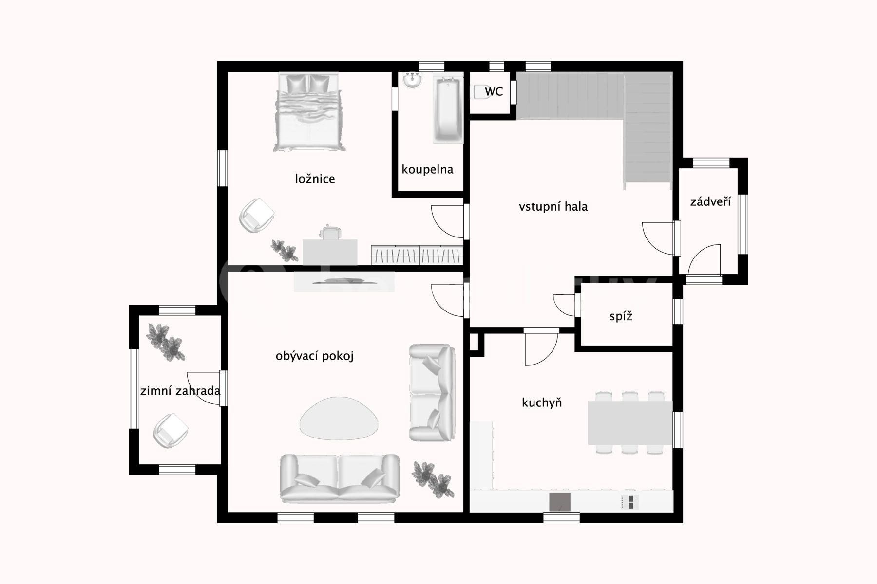 plot for sale, 1,182 m², Lipenská, Prague, Prague