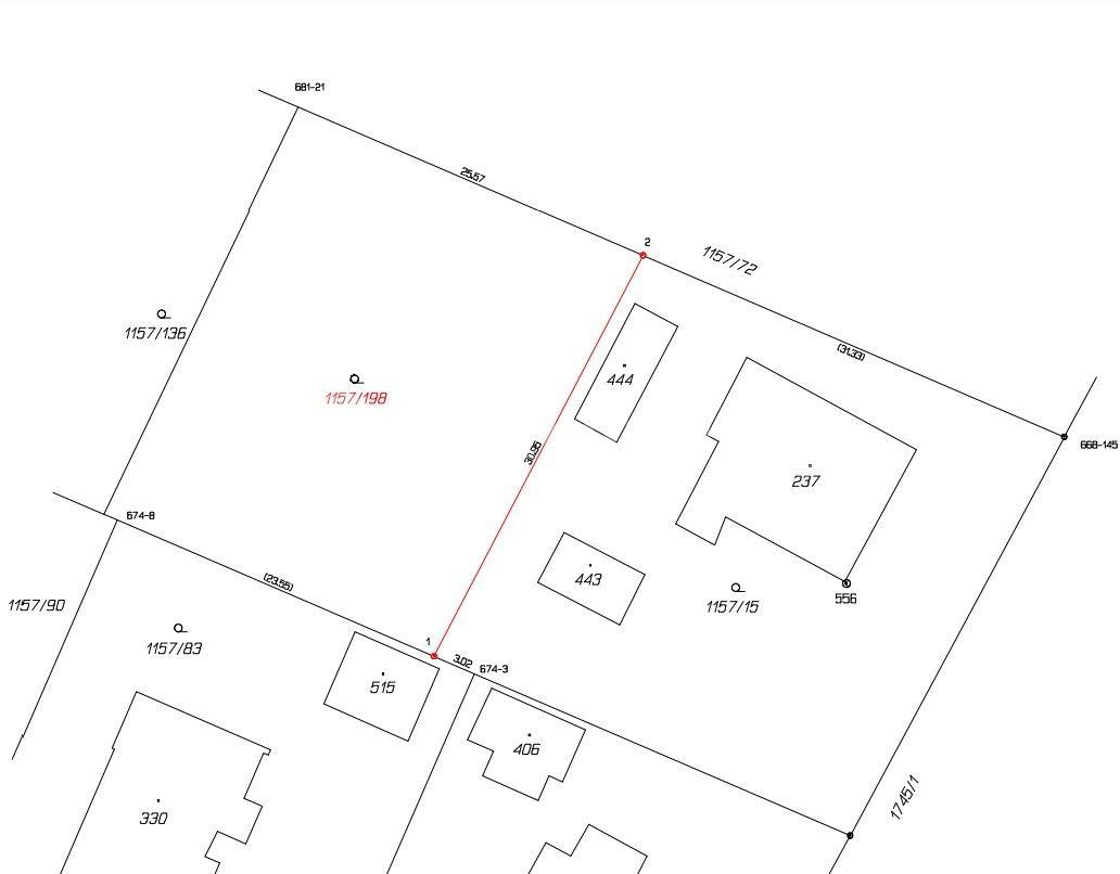 plot for sale, 772 m², Hrabyně, Moravskoslezský Region