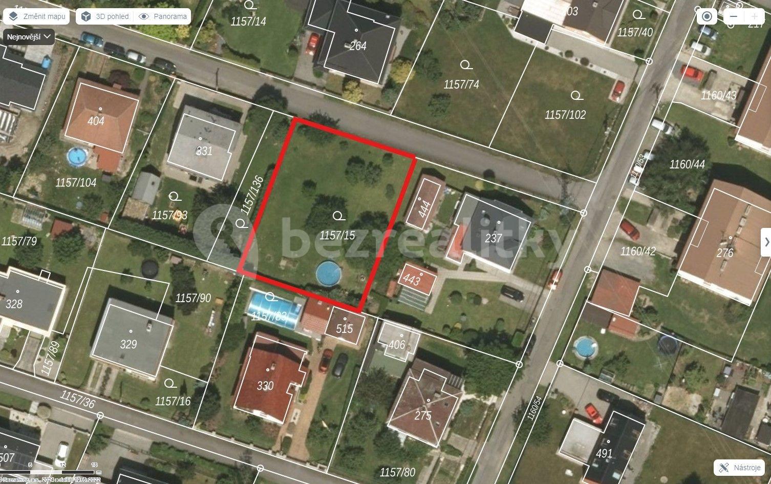 plot for sale, 772 m², Hrabyně, Moravskoslezský Region