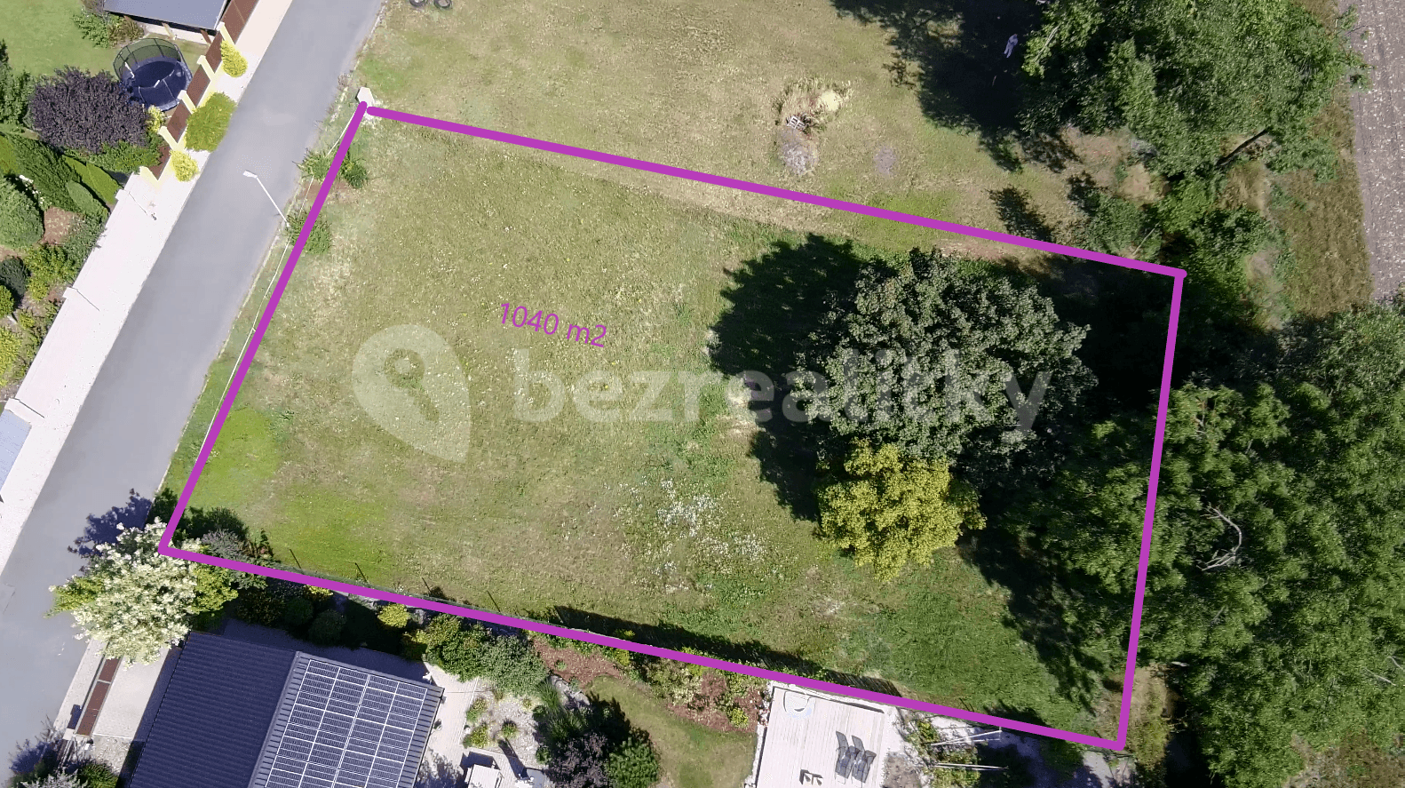 plot for sale, 1,040 m², Pod Kapličkou, Předboj, Středočeský Region