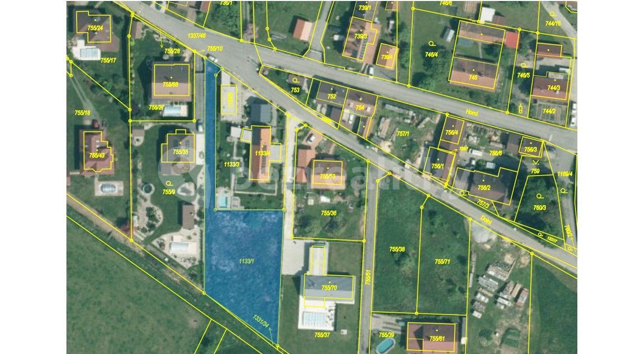 plot for sale, 1,435 m², Homole, Jihočeský Region