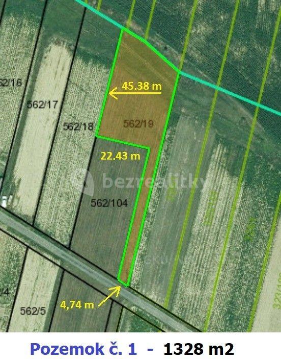 plot for sale, 1,328 m², Osikov, Prešovský Region