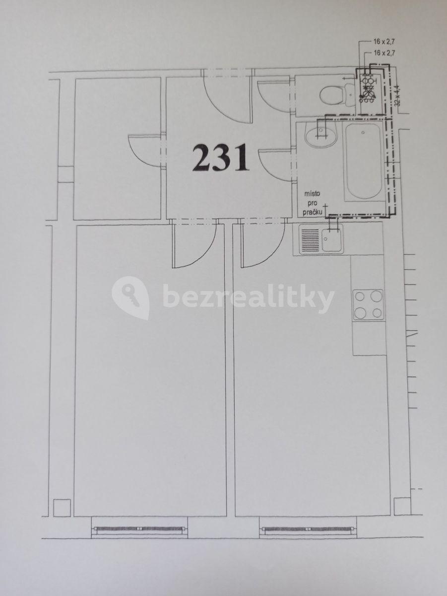 1 bedroom with open-plan kitchen flat for sale, 43 m², Topolová, Milovice, Středočeský Region